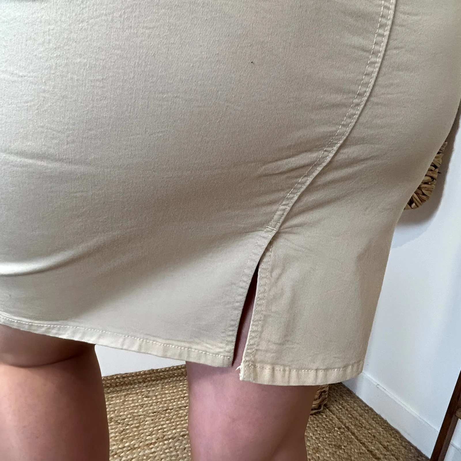 Z161- Jupe Voggo Teintée (T42-T50) - beige - 50