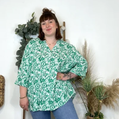 L487- Grande Taille Christy (T54-T58) - vert-bresil - 58