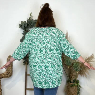 L487- Grande Taille Christy (T54-T58) - vert-bresil - 58