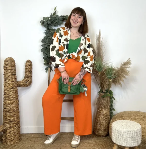 K947- Débardeur Christy (T44-T52) - vert-bresil - 52