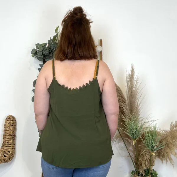 K947- Débardeur Christy (T44-T52) - kaki - 52