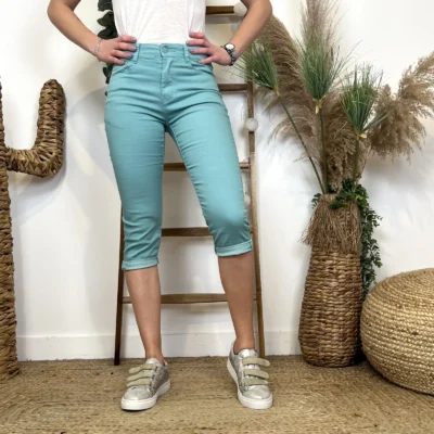 O615- Pantacourt Voggo (T36-T44) - vert-celadon - 44