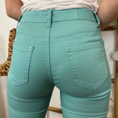 O615- Pantacourt Voggo (T36-T44) - vert-celadon - 44