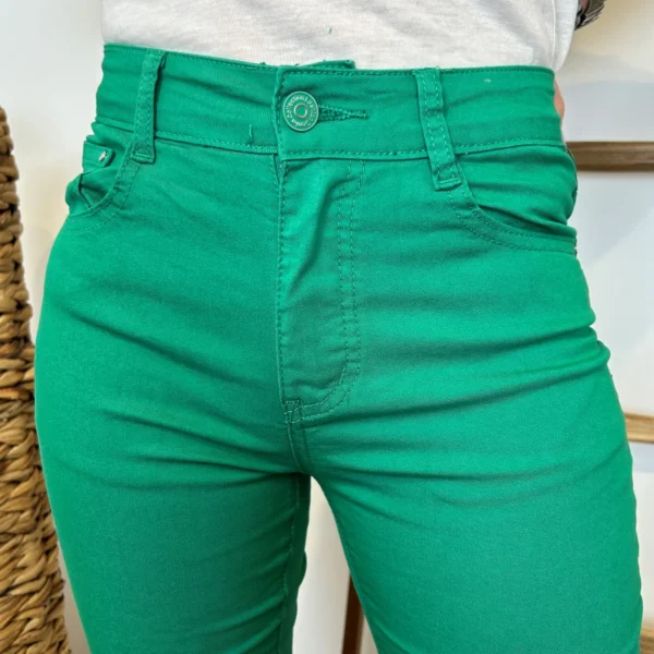 O623- Pantacourt Voggo (T36-T44) - vert-emeraude - 44