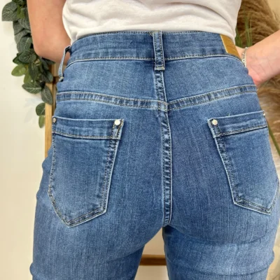 m991- Jean Slim Voggo T36-T44 - denim - 44