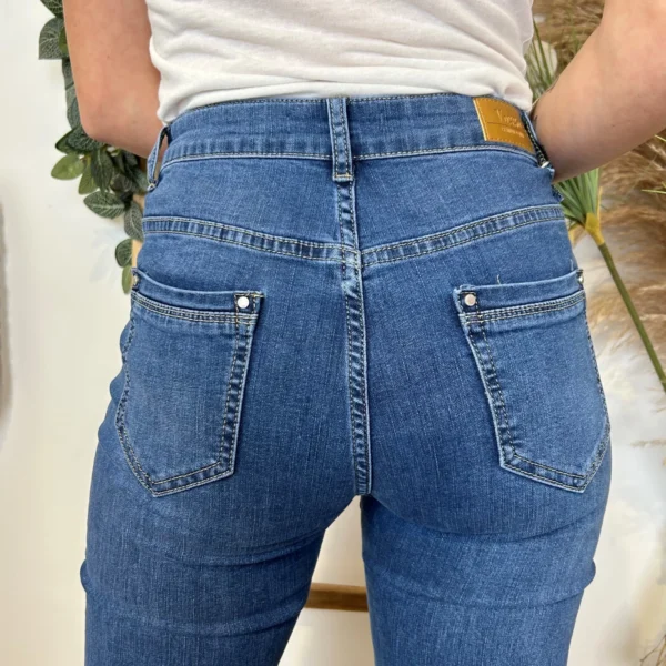 N495- Jean Droit Voggo (T36-T44) - denim - 44