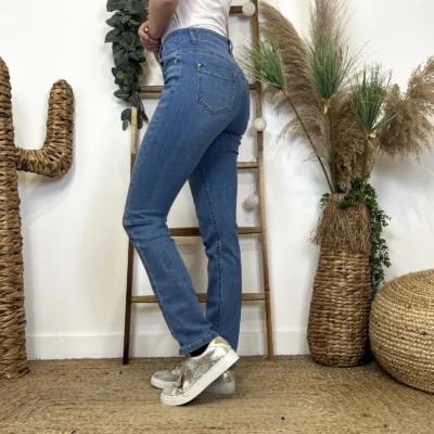 N405- Jean Droit Voggo (T36-T44) - denim - 44