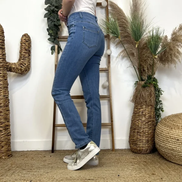 N405- Jean Droit Voggo (T36-T44) - denim - 44