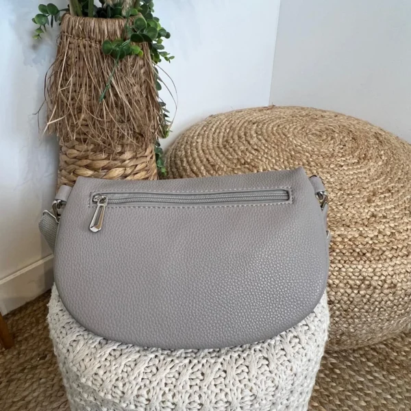 P424- Sac Banane Flora&Co - gris - taille-unique