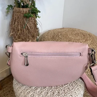 P424- Sac Banane Flora&Co - rose-pale - sans-taille