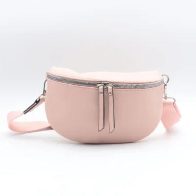 P424- Sac Banane Flora&Co - rose-pale - sans-taille