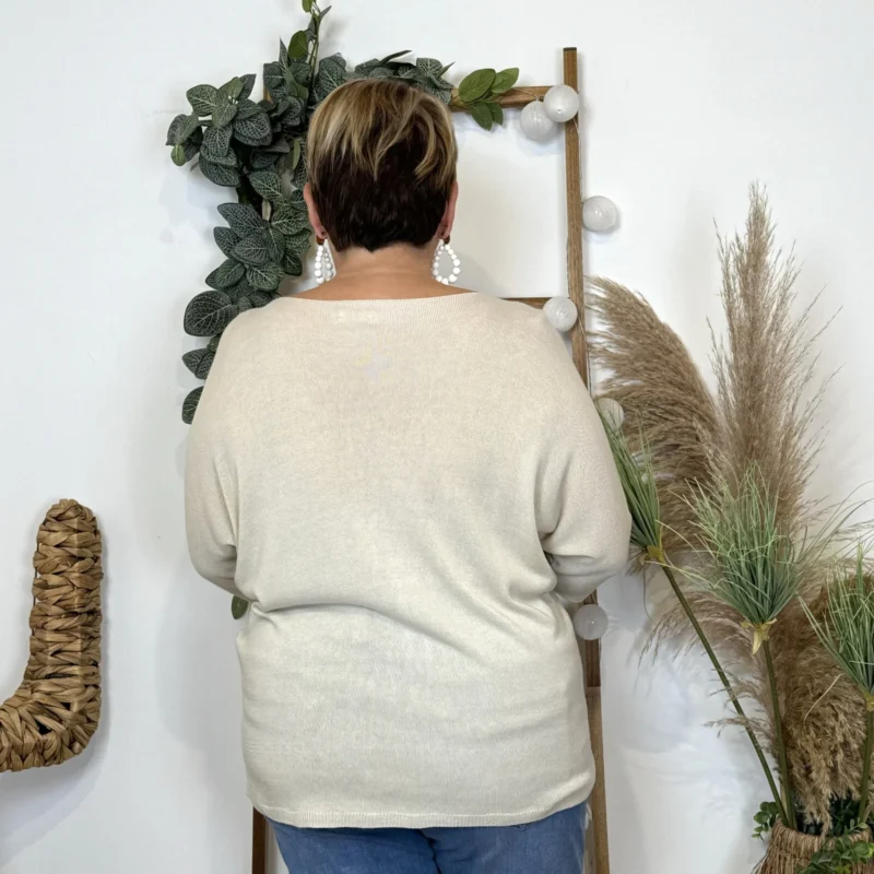 Pull léger Emporium (Gt) - beige - taille-unique-grande-taille