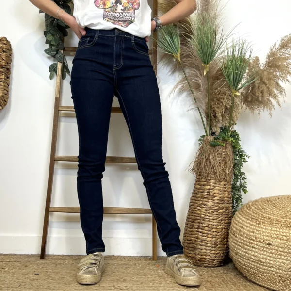 N313- Jean Slim Voggo T36-T44 - brut - 44