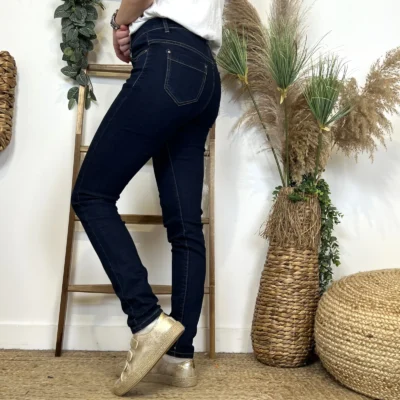 N313- Jean Slim Voggo T36-T44 - brut - 44