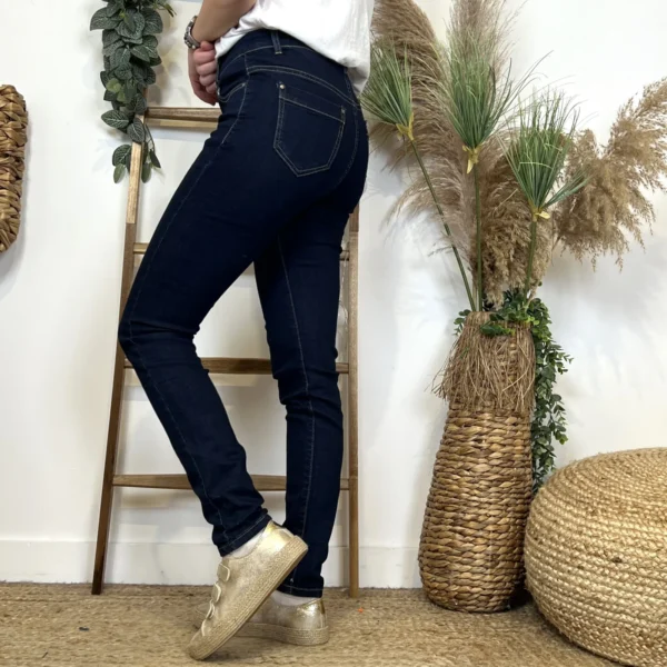 N313- Jean Slim Voggo T36-T44 - brut - 44