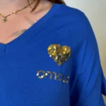 Z370- Robe C'Mélodie Coton 🇮🇹 - bleu-royal - taille-unique-grande-taille