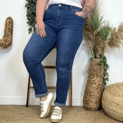 M950- Jean 7/8ème Voggo (T42-T50) - denim - 50