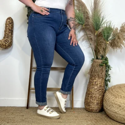 M950- Jean 7/8ème Voggo (T42-T50) - denim - 50