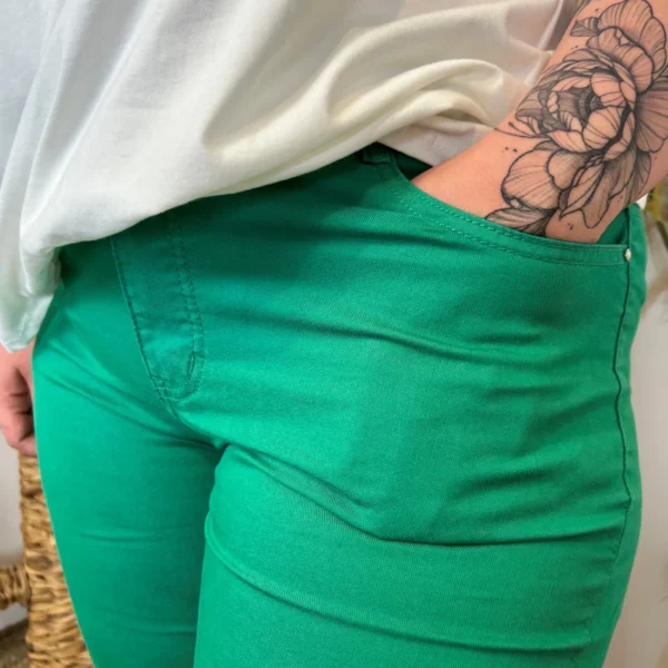 O624- Pantacourt Voggo (T42-T50) - vert-emeraude - 50