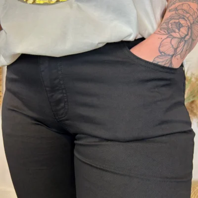 O634- Pantacourt Voggo (T42-T50) - noir - 50