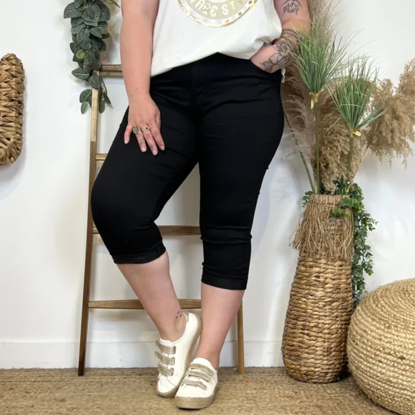 O634- Pantacourt Voggo (T42-T50) - noir - 50