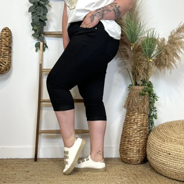 O634- Pantacourt Voggo (T42-T50) - noir - 50