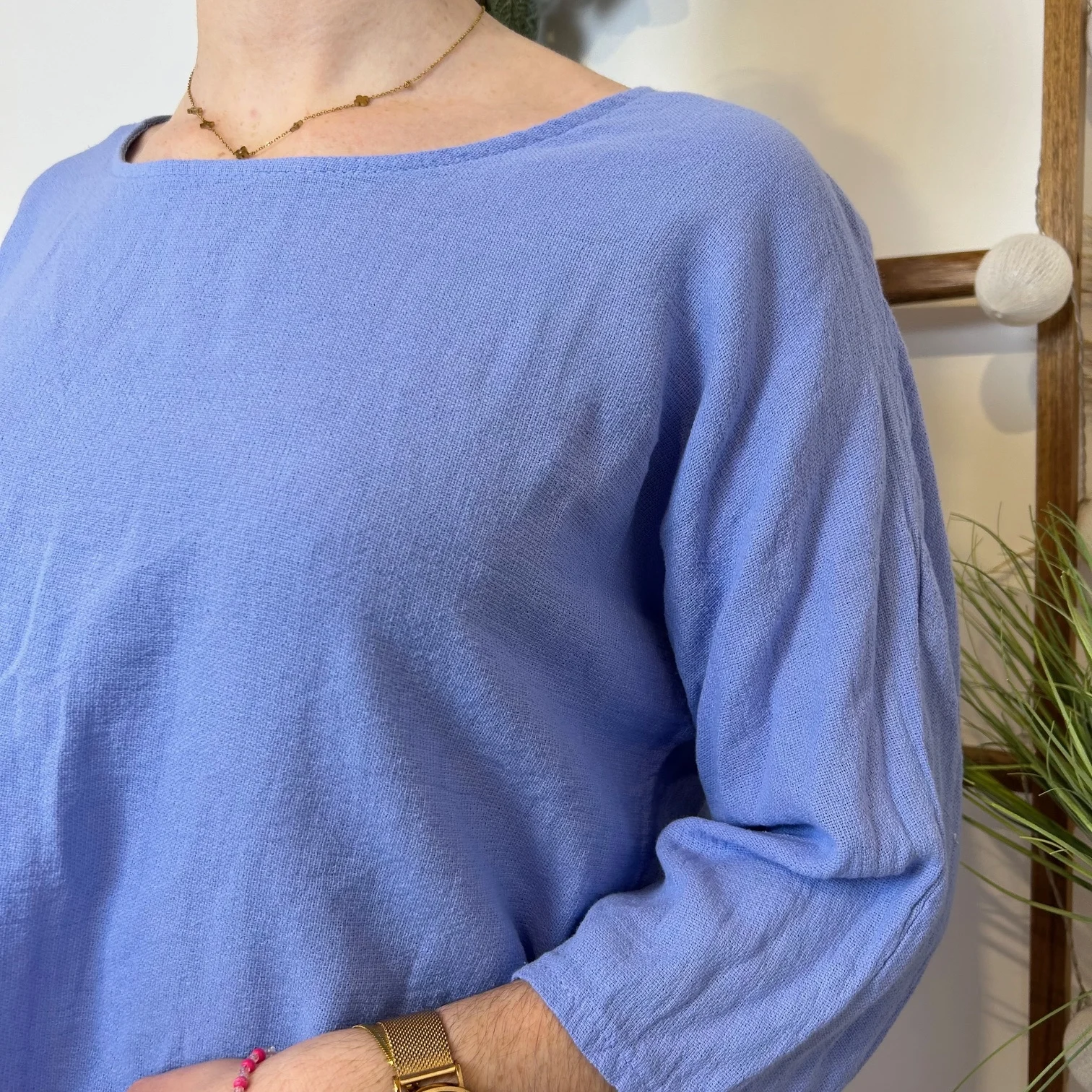 L461- Tunique coton / lin (Tu) 🇮🇹