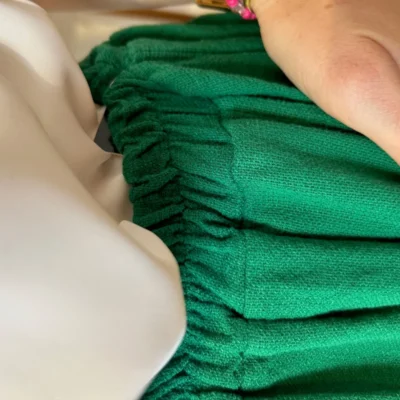 L820- Pantalon Coton uni (T36-T44) 🇮🇹