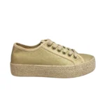 Tennis lacets texturés (T36-T41) - dore - 41