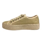 Tennis lacets texturés (T36-T41) - dore - 41