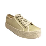 Tennis lacets texturés (T36-T41) - dore - 41