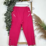 Pantacourt stretch confort T38-T52 - fuchsia - 58