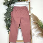 Pantacourt stretch confort T38-T52 - vieux-rose - 58