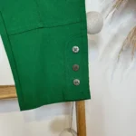 Pantacourt stretch confort T38-T52 - vert-bresil - 58