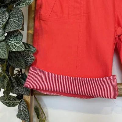 T582- Short JST Biais (T38-T52) - corail - 56