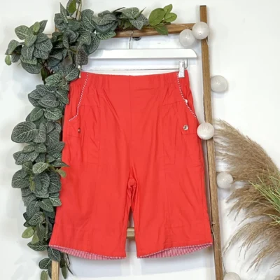 T582- Short JST Biais (T38-T52) - corail - 56