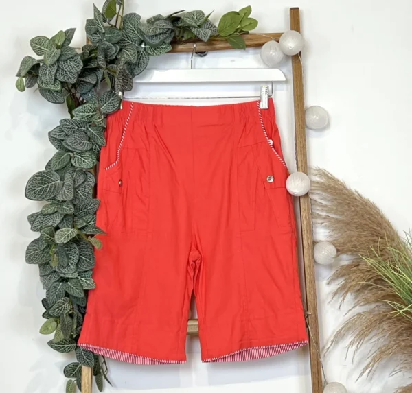 T582- Short JST Biais (T38-T52) - corail - 56