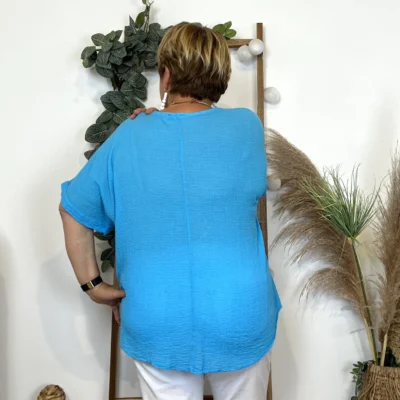 L450- Tunique Gauffrée Collier (Tu)