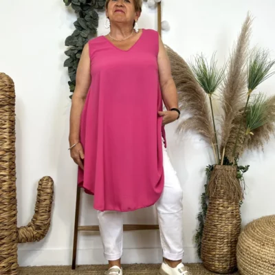 Z344- Tunique unie (Tu) 🇮🇹