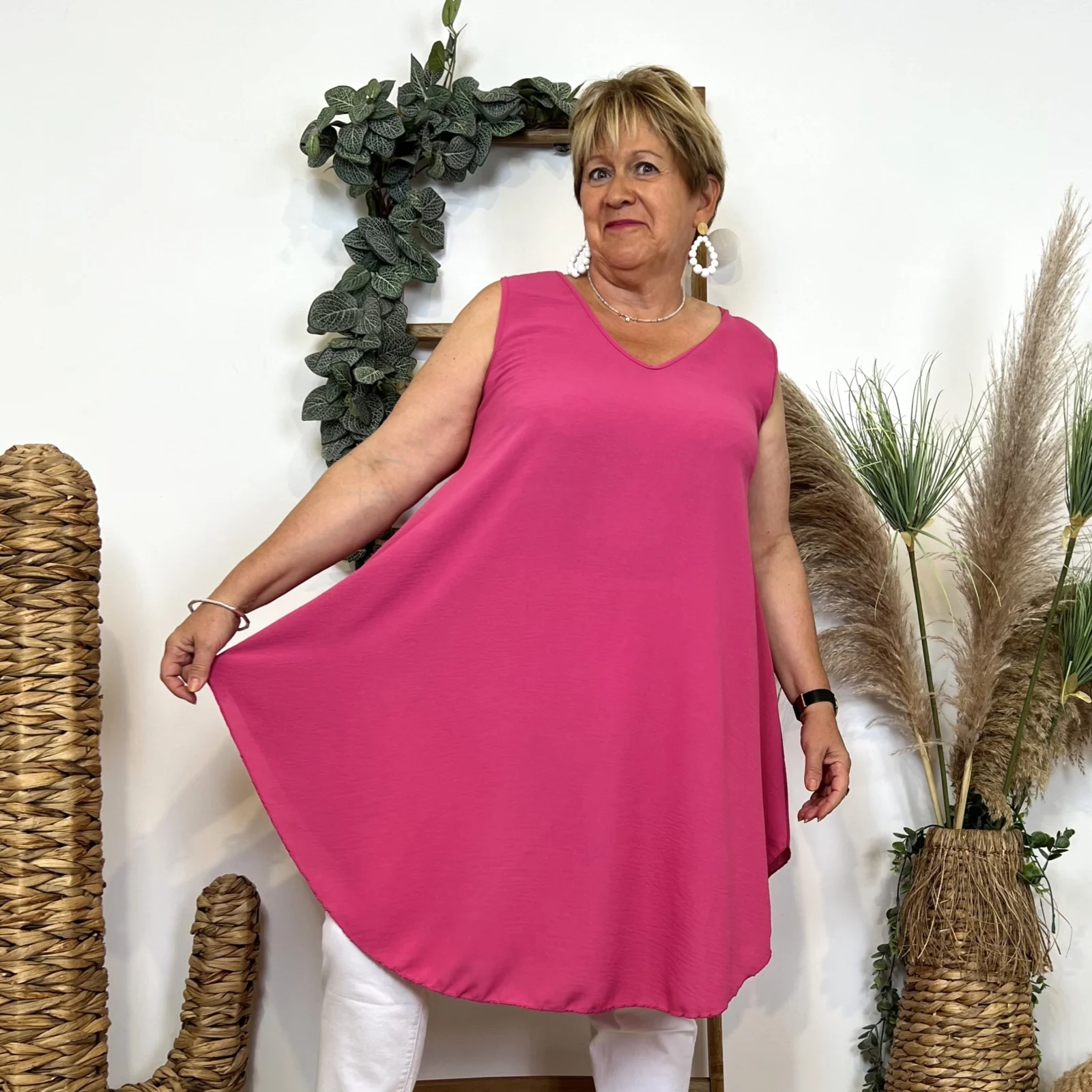 Z344- Tunique unie (Tu) 🇮🇹