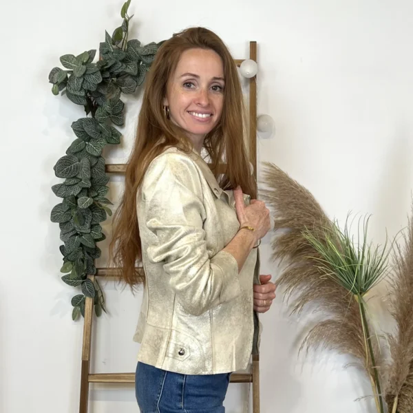 K002- Perfecto suédine (T36-T44) - dore - 44