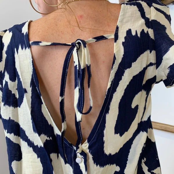 K974- Top Z-One “Marbré” (T36-T40) - marine - 38