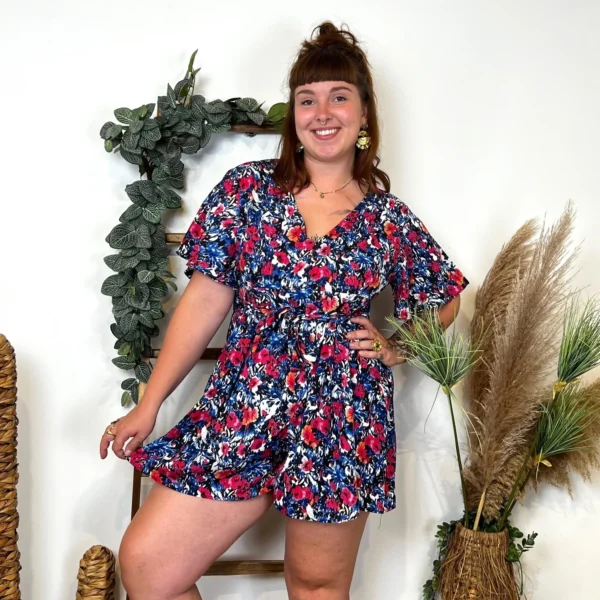 K143 - Combishort Maëlle (T40-T48) - bleu-jeans - 48