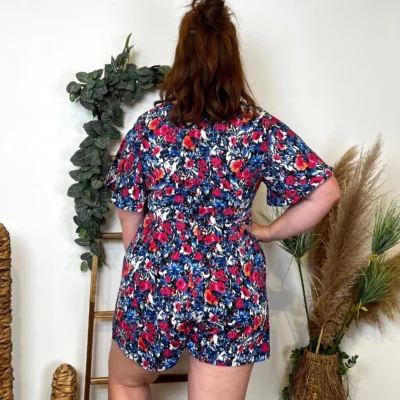 K143 - Combishort Maëlle (T40-T48) - bleu-jeans - 48