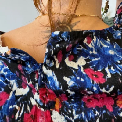 K143 - Combishort Maëlle (T40-T48) - bleu-jeans - 48