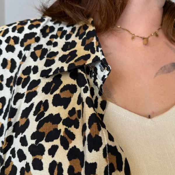 K899- Chemisier By.one (T40-T48) - camel - 48